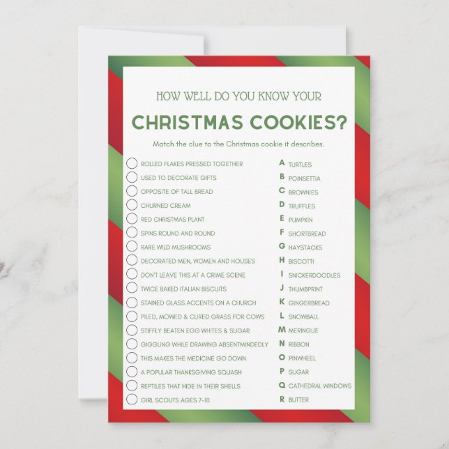 Convite Jogo de Natal - Não Editável - (Frente)