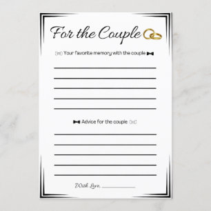 Convite Jogo do Chá de casamento gay, para o casal