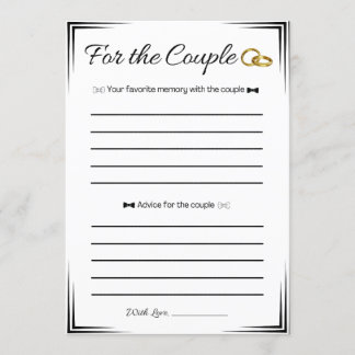 Convite Jogo do Chá de casamento gay, para o casal