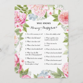 Convite Jogo do Chá de fraldas do lado duplo 2 - Conselhos