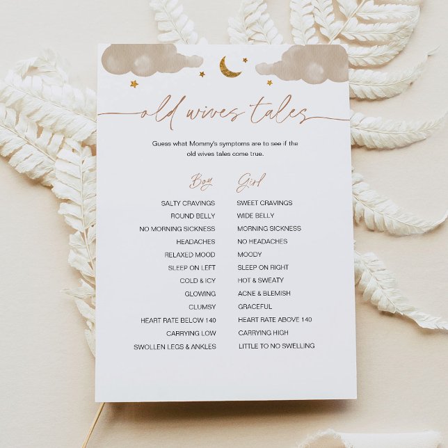 Convite Jogo do Chá de fraldas Twinkle Star Tales (Criador carregado)