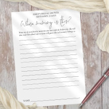 Jogo do chá de panela cuja placa branca preta de m