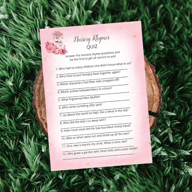 Convite Jogo do Chá Rhymes Rhymes Flamingo Ballerina, cor- (Criador carregado)