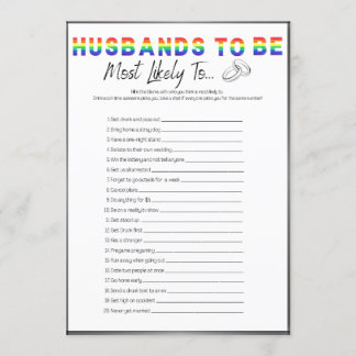 Convite Jogo do gay Bachelor Party, mais propenso a