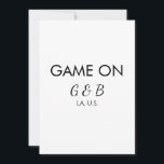 Convite Jogo para adicionar nome do casal localidade da fe<br><div class="desc">design</div>