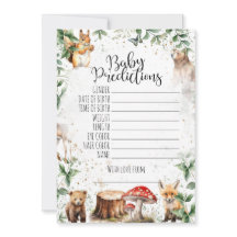 Jogos de chá de fraldas - Previsões de bebês