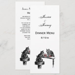 Convite Jogos do conselho Dois gatos jogando Chess Match R