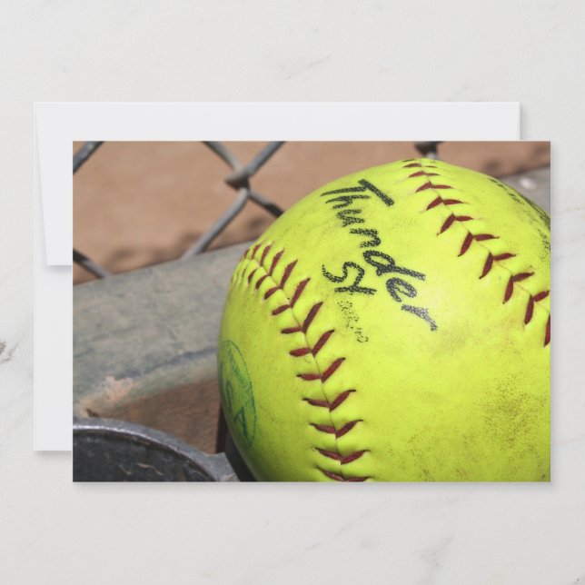 Convite Jogue Ball! (Frente)