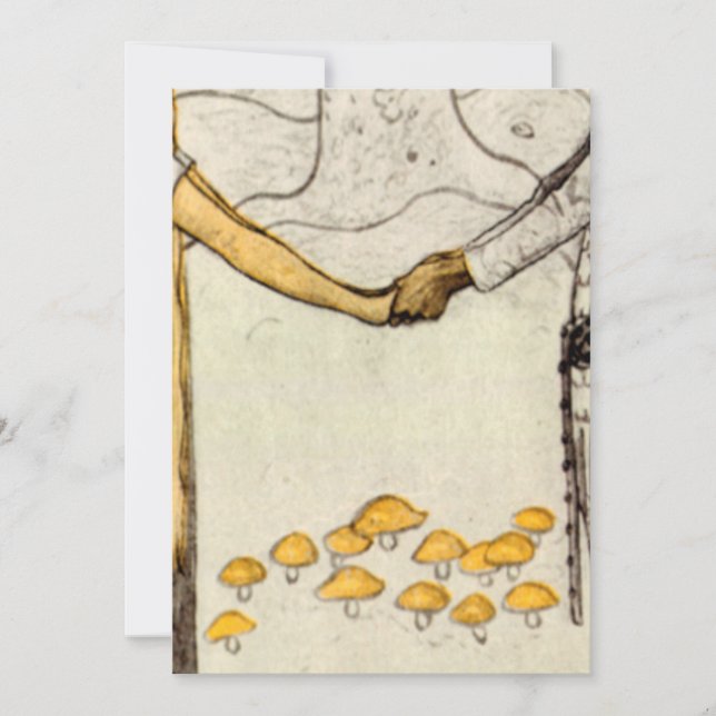 Convite John Bauer Prince Without Shadow 1910 (Frente)