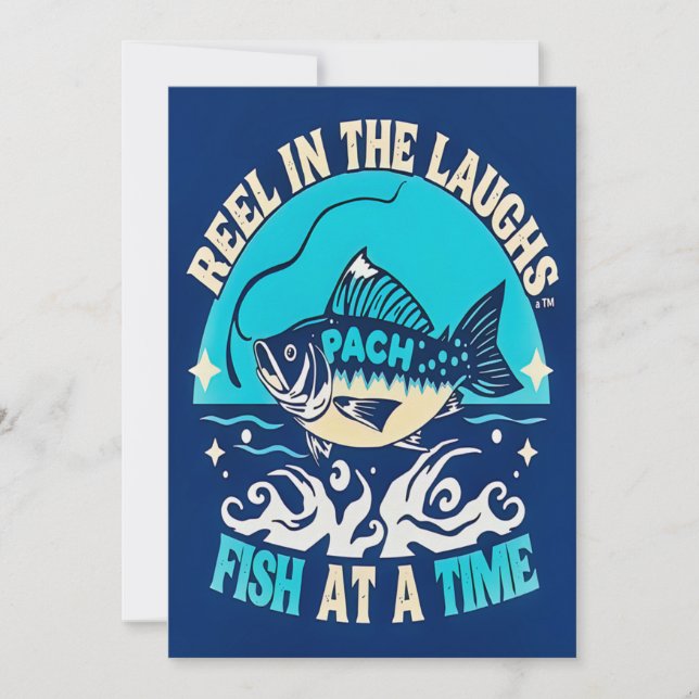 Convite Join Us for a Fin-Tastic Time (Frente)