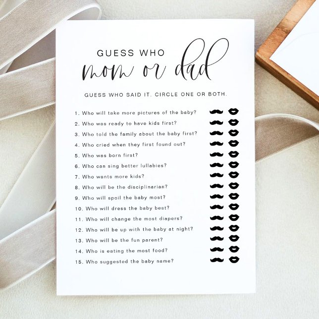 Convite JOLIE O que há no seu jogo de Chá de fraldas (Criador carregado)