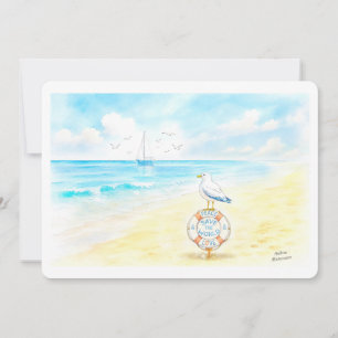 Convite Jon Seagull - Paz & Amor Salvam o Mundo