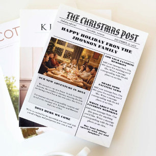 Convite Jornal da família natalícia + Foto de Revisão do A