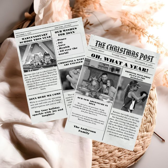 Convite Jornal da família natalícia + Foto de Revisão do A (Criador carregado)