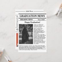 Jornal Personalizado de Formatura Edição Curso Aca