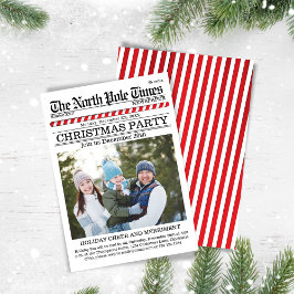 Convite Jornal Red and White do Feriado