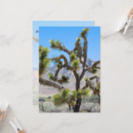 Convite Joshua Tree na Califórnia