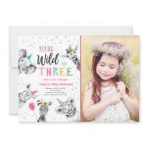 Jovem Selvagem e Três Animais do Partido Safari An