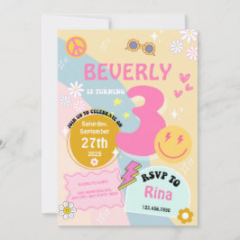 Convite Jovem, Selvagem e Três Aniversários Convidam - Tem