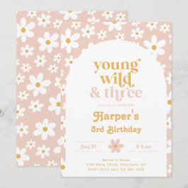 Convite Jovem, Selvagem e Três Daisy | Visitas