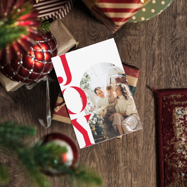 Convite Joy de Arch de Fotografia Mínima Moderna (Criador carregado)