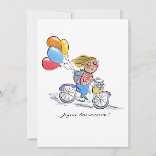 Convite Joyeux Anniversaire