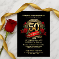 Jubileu de Ouro Rosas Pretas e Vermelhas 50º Anive