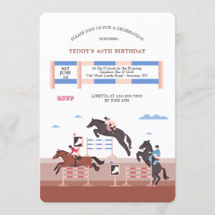 Convite Jumpers equestres