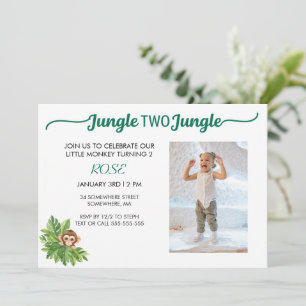 CONVITE JUNGLE DOIS JUNGLE