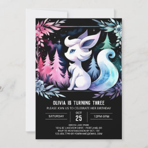 Convite Jungle Happy Wolf Birthday