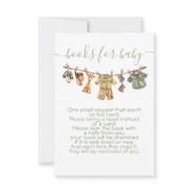 Jungle Safari Clothesline Traga um livro