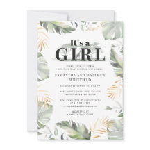 Jungle Safari Giraffe Casal Chá de fraldas Meninas