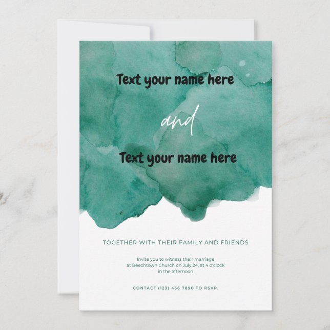 Convite Juntamente com seus familiares e amigos (Frente)