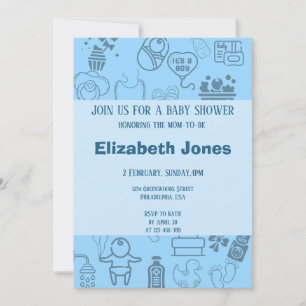 Convite "Junte-se a nós para celebrar nosso pequeno prínci