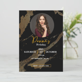 Convite Junte-se a nós para celebrar o aniversário de [adi