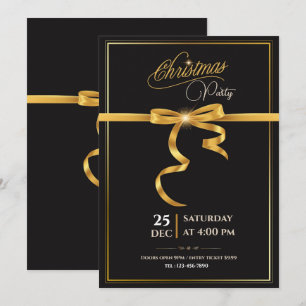 Convite Junte-se a nós para uma festa feliz de Natal Bashc