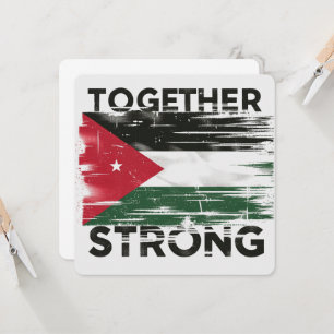 Convite Junto com forte apoio à Palestina