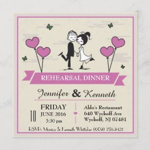 Convite junto do noivo & da noiva