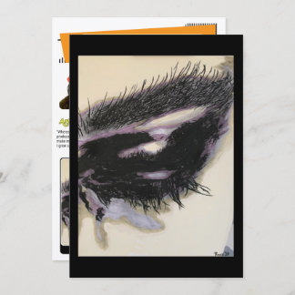 Convite ‘Just a Memory’ Painting on a Small-Scale Print