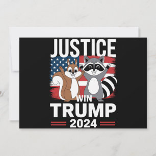 Convite Justiça Para Peanut Vencer Trump 2024