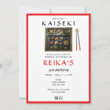Kaiseki - Parente do Chef Vermelho Japonês