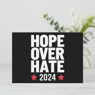 Convite Kamala Harris 2024 Esperança Sobre Ódio Presidenci