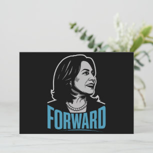 Convite Kamala Harris para frente