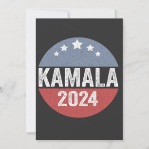 Convite Kamala Harris Presidente Democrat Eleito Presente