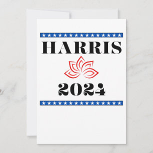 Convite Kamala Lotus Harris para POTUS