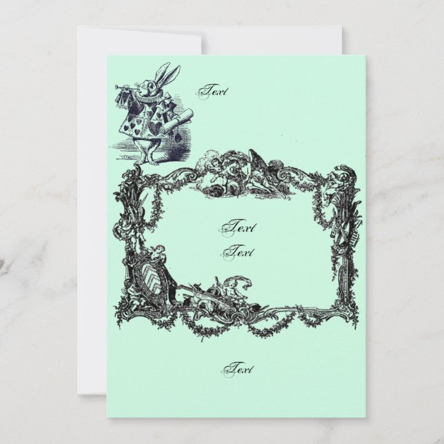 Convite Karte zum Gestalten – Card to design yourself (Frente)