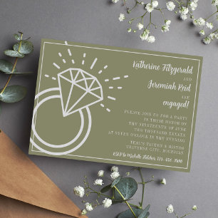 Convite Katherine   Cor Curada   Festa de noivado