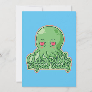 Convite Kawaii Cthulhu