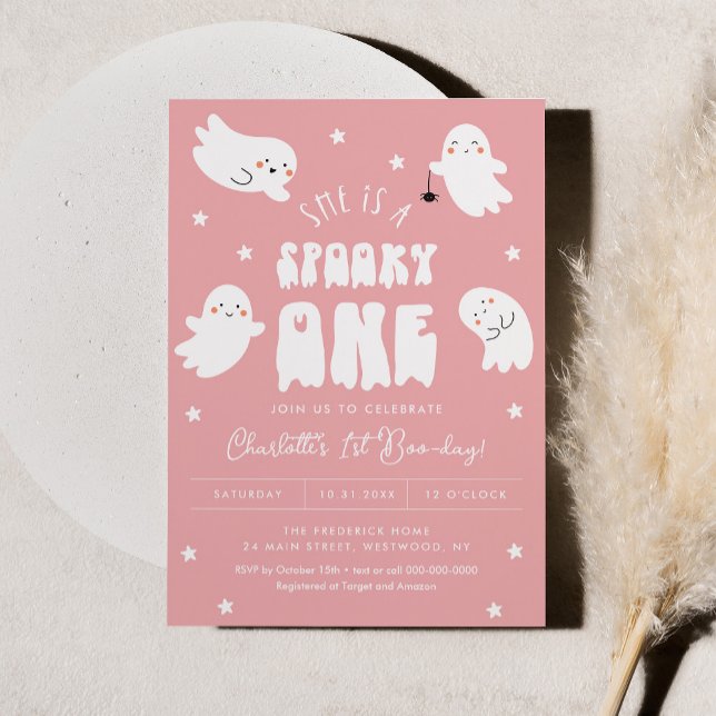 Convite Kawaii Halloween 1rua Garota Festa de aniversário  (Criador carregado)