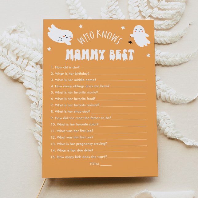 Convite Kawaii Halloween Que Conhece O Melhor Jogo De Bebê (Criador carregado)